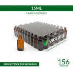FRASCO VIDRIO GOTARIO ALEMÁN 15ml - PACK 156 UND.