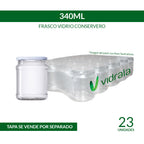 FRASCO VIDRIO CONSERVERO 340ml - PACK 23 UND.
