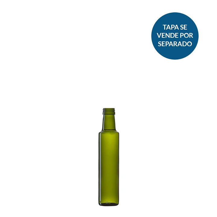 BOTELLA VIDRIO ACEITERA 250ml REAL - PACK 42 UND.