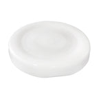 TAPA METÁLICA 43MM BLANCA C/BOTÓN