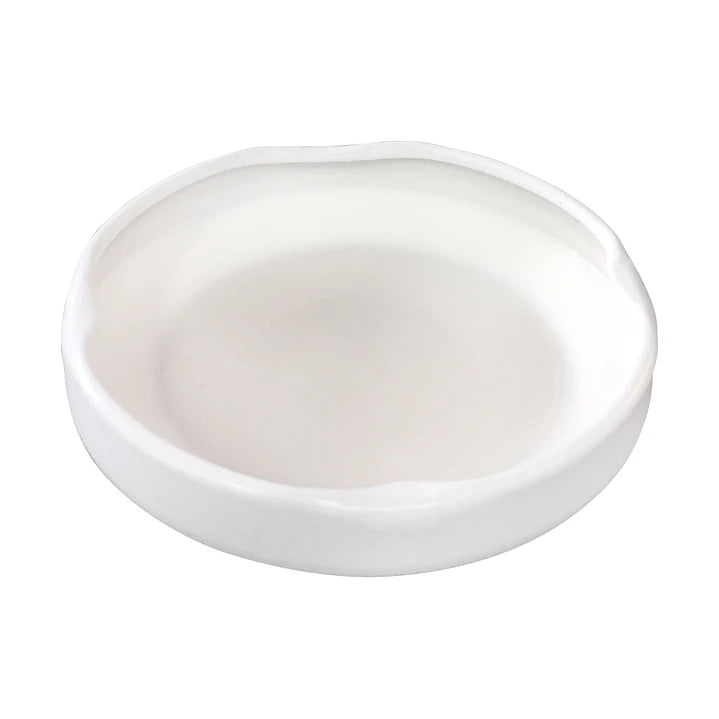 TAPA METÁLICA 48MM BLANCA C/BOTÓN