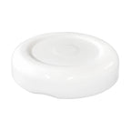 TAPA METÁLICA 38MM BLANCA C/BOTÓN