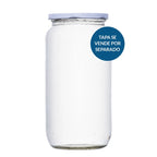 FRASCO VIDRIO CONSERVERO  1 Litro - PACK 20 UND.