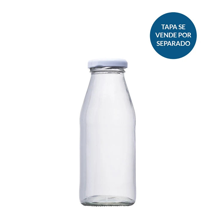 FRASCO VIDRIO JUGO 250ml - PACK 39 UND.
